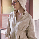 TAMIA (KHAKI HOODIE)