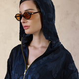 TAMIA (NAVY HOODIE)