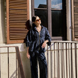 TAMIA (NAVY HOODIE)
