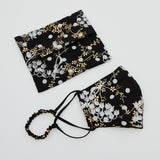 INNAI MASK - SAGO - BLACK (HIJAB)