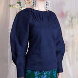 SYLVIE (DARK DENIM TOP)