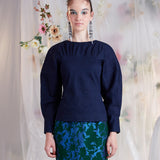 SYLVIE (DARK DENIM TOP)